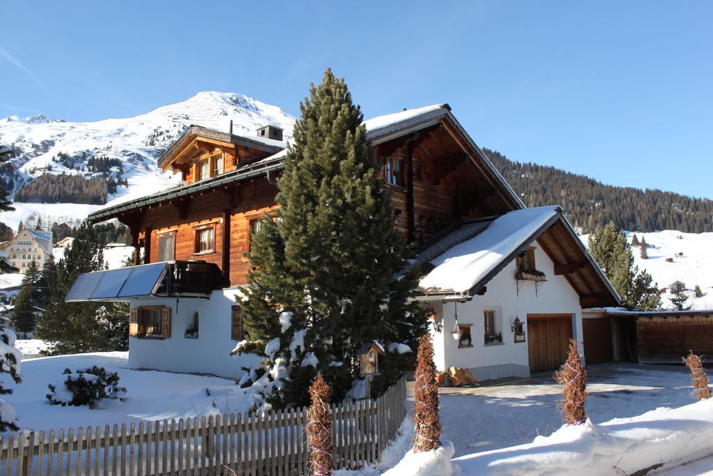B&B Haus Im Sand Davos Exteriör bild